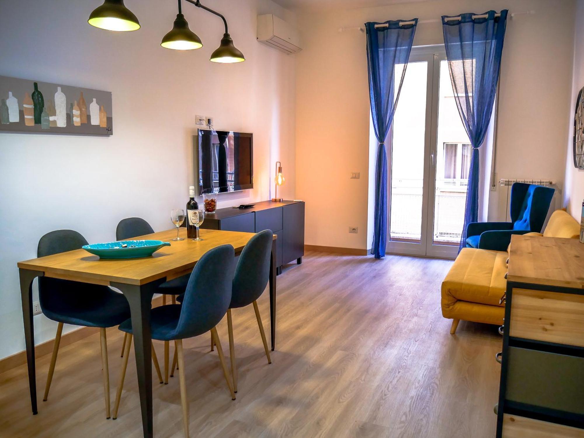 רומא Chic Modern 2-Bedroom Near Metro מראה חיצוני תמונה