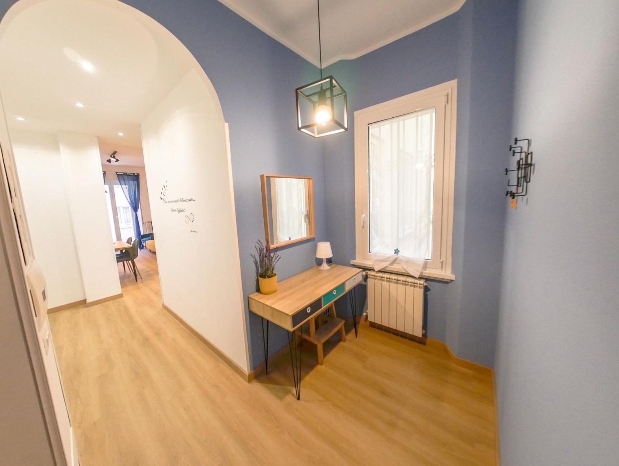 רומא Chic Modern 2-Bedroom Near Metro מראה חיצוני תמונה